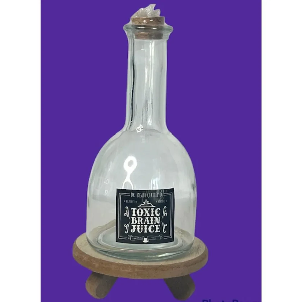 Target Halloween Potion Bottles Spider Venom Toxic Brain Juice Night Owl Elixir
